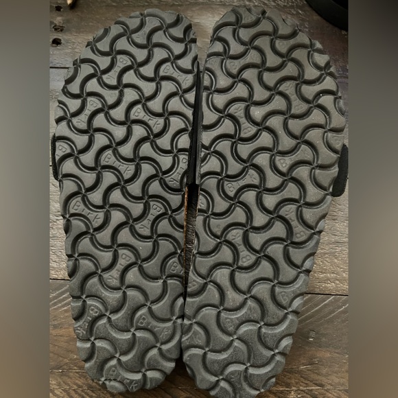 Birkenstock Madrid Black Leather Sandals NWOT - Picture 6 of 6